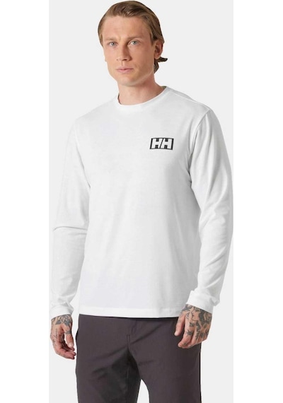 Helly Hansen Skog Graphic Uzun Kollu Erkek T-shirt-hha.63407 Beyaz