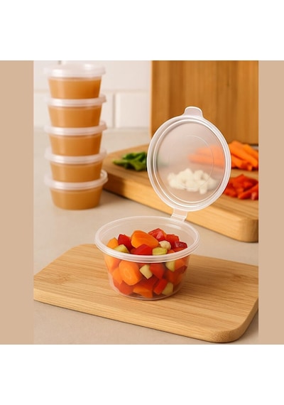 Jouis Saklama Kabı Sos 50 Adet 120 Ml 4 Oz Kemik Suyu, İlik Suyu, Anne Sütü, Sos Ve Püre Dondurucu Uyumlu Buzlu Diğer