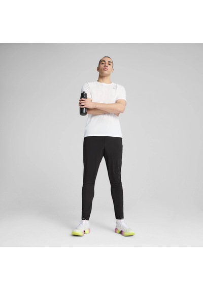 Puma Run Tri-blend Beyaz Erkek Tişörtü 52660302 Beyaz