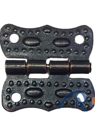 Papatya Menteşe - Küçük 20x20 Mm, Antik, 1 Adet Diğer