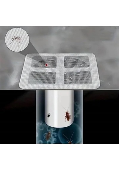 Tek Kullanımlık Banyo Gideri Süzgeci Ve Mutfak Evye Çöp Ayırıcı Seti 10 Adet 0.2mm Kenar Kalınlığı