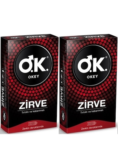 Okey Zirve Prezervatif 2 x 10'lu