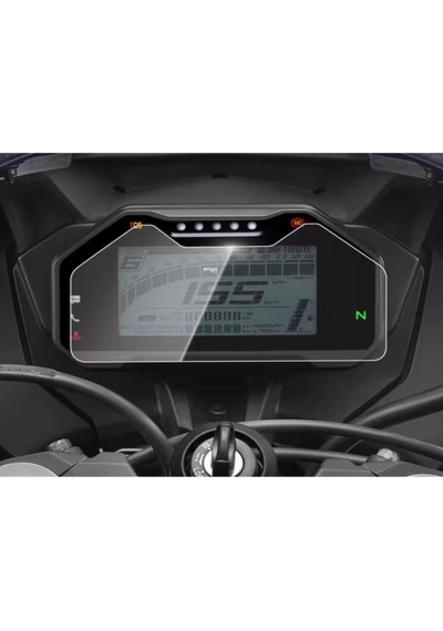 Yamaha R25 Mat Ekran Koruyucu Gösterge Supersport 2024 ' Sadece Ekran Koruyucu