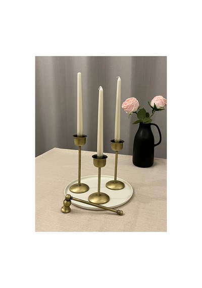 Pirinç Kaplamalı Bloom Set 3'lü Şamdan & Dekoratif Mum Söndürücü Obje Pirinç Kaplamalı - 829988927 Pirinç Kaplamalı Pirinç Kaplamalı Bloom Set 3'lü Şamdan & Dekoratif Mum Söndürücü Obje Pirinç Kaplamalı - 829988927 Pirinç Kaplamalı