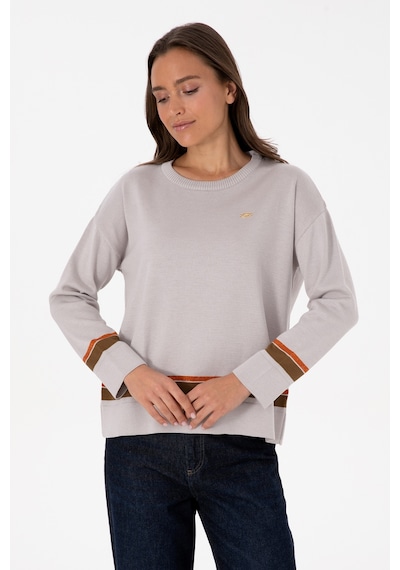 U.S. Polo Assn. Kadın Taş Bisiklet Yaka Kazak 50314598-VR049