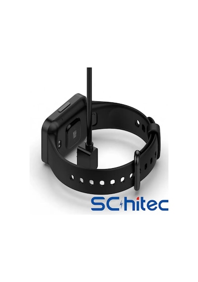 Schitec Mi Band 8/8pro/8active/9/9pro/9active/10 & Redmi Band2/watch3/3active/watch4/4active/watch5/active/5lite Uyumlu 1m Usb-a Manyetik Şarj Kablosu -