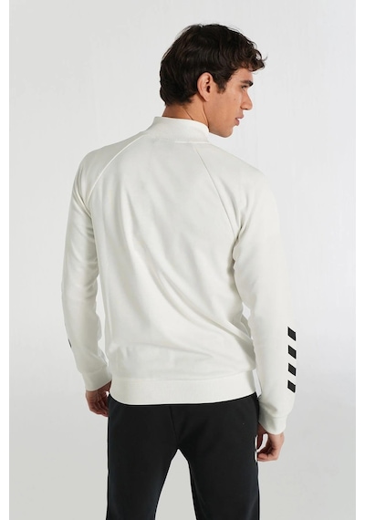 Hummel Falconzo Zip Jacket 921133-9003 Beyaz Fermuarlı Ceket Beyaz