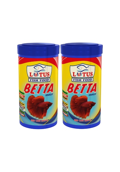Lotus Betta Ganulat 2 x 100 ML Kutu Beta Balık Yemi