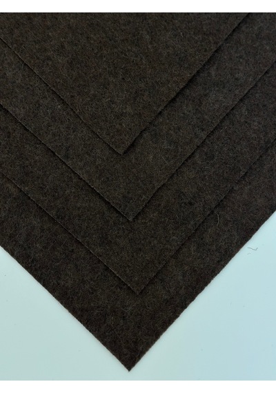 Kahve Rengi Metrelik Ince Keçe Kumaş Keçe 1 Mm Aktivite Keçesi Renkli Keçe 1 Metre 100 Cm X 100 Cm