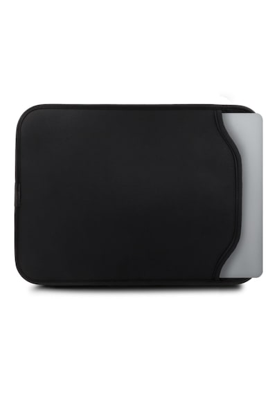 Macbook Air 13.6 2025 A3240 M4 M3 M2 Çip A2681 A3113 Kılıf Uyumlu Neopren Kılıfı Kese Ölçü 22-32 Cm Siyah
