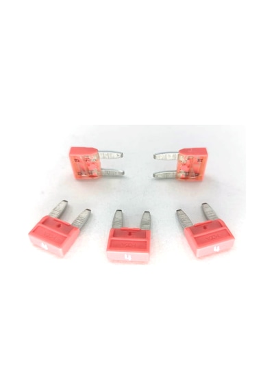 5 Adet 4A Pembe Mini Bıçak Sigorta 4 Amper MTA