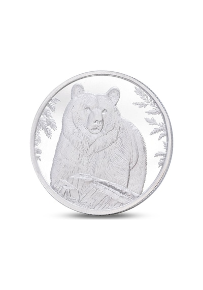 Agakulche Ayı Gümüş Sikke Coin