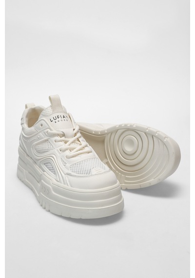 Lufian 121230033 Tomrıs Unisex Sneaker Ayakkabı Beyaz