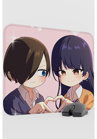 Boku No Kokoro No Yabai Yatsu Anime V2 - 48x40 Xl Gaming Kauçuk Kaymaz Taban Mouse Pad Fare Altlığı