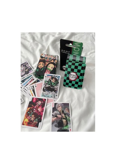 Anime Demon Slayer İskambil Poker Kartı