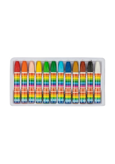 Lotte Pastel Boya 12 Renk X 3 Adet Karışık