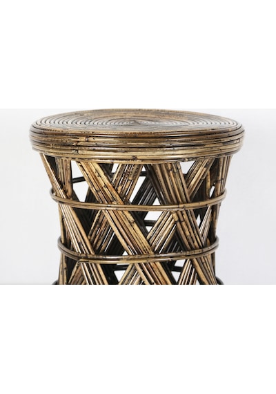 Şölen Rattan Sehpa&tabure 40x36 Cm. Kahverengi