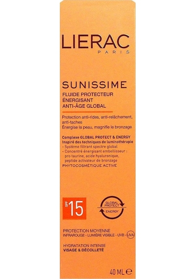 Lierac Sunissime Energizing Protective Fluid SPF15 40 ML