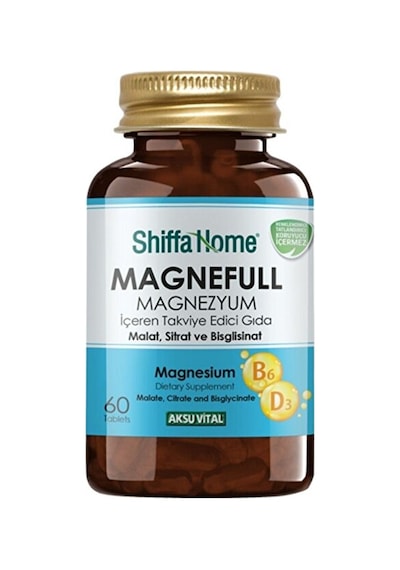 Magnefull Magnezyum İçeren Takviye Edici Gıda 60 Tablet