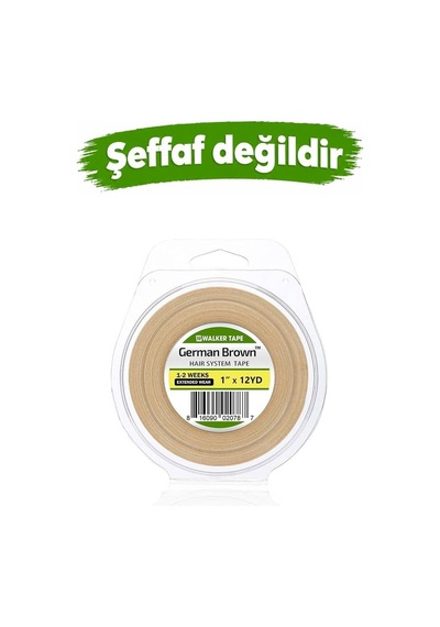 Walker Tape - German Brown Roll Tape - Protez Saç Bandı Rulo 12 Yds 11m
