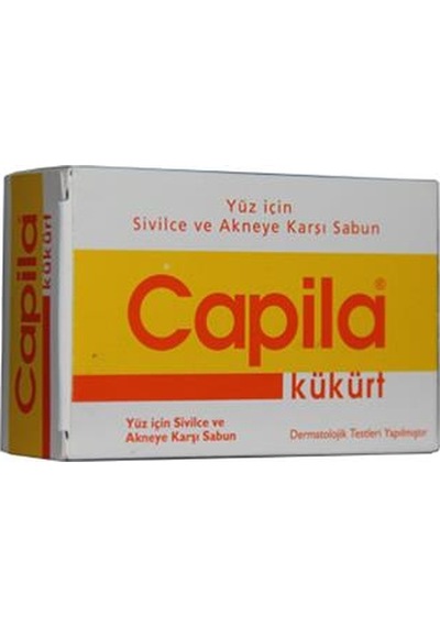 Capila Sülfür Kükürtlü ve Katranlı Sabun