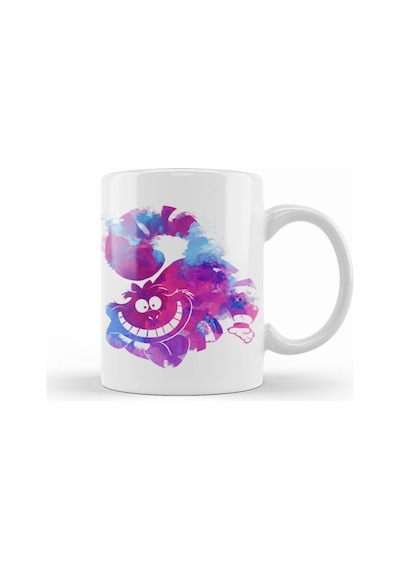 Colourful Madness The Cheshire Cat Kupa Bardak Porselen Karışık