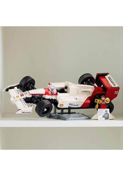 LEGO® Icons McLaren MP4/4 ve Ayrton Senna 10330 Araç Tutkunu Yetişkinler için Koleksiyonluk Yaratıcı Model Araba Yapım Seti - 693 Parça LEGO® Icons McLaren MP4/4 ve Ayrton Senna 10330 Araç Tutkunu Yetişkinler için Koleksiyonluk Yaratıcı Model Araba Yapım Seti - 693 Parça
