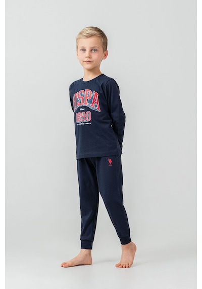 U.S. Polo Assn. Erkek Çocuk Pijama Takımı Baskılı Lacivert Uzun Kol Pijama Takımı Us2636-c-v1 Us2636-c-v1 U.S. Polo Assn. Erkek Çocuk Pijama Takımı Baskılı Lacivert Uzun Kol Pijama Takımı Us2636-c-v1 Us2636-c-v1