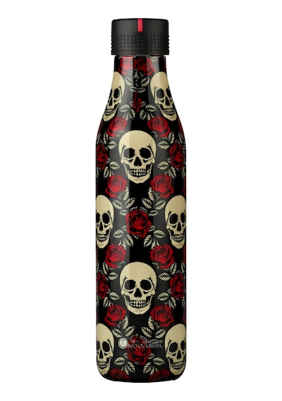 Les Artistes Paris Isı Yalıtımlı Çelik Termos 500ml Rose And Skull Diğer