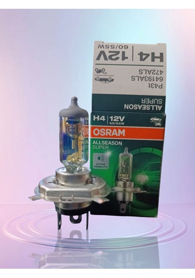 Osram H4 55/60w Allseason Super +%30 Kolormatik Kar Ve Sis Için Ö