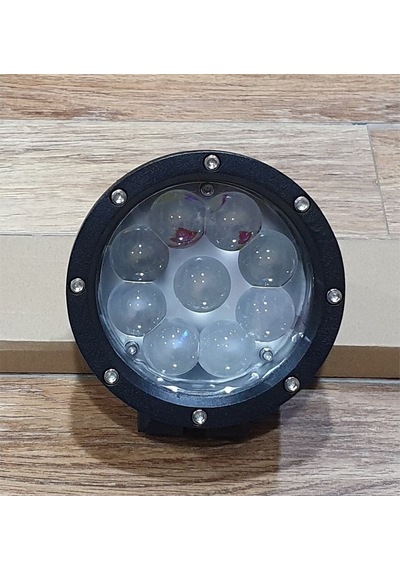 Ducki 5.5Inc (14Cm) 4D Led 45W Spot (Delici) Siyah