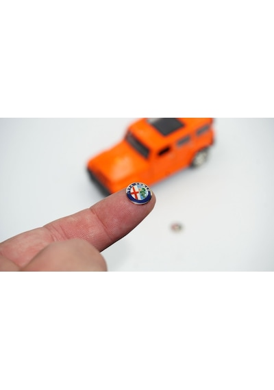 Alfa Romeo Oto Anahtar 3M Metal Alaşım Logo 2Li Set (263078912)