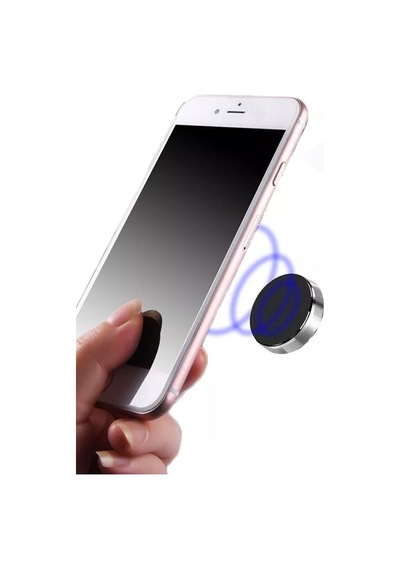 Thentech Güçlü Mıknatıslı Telefon Tutucu Evde Arabada Kullanılabilir Estetik Görünmez Telefon Tutucu Sarı