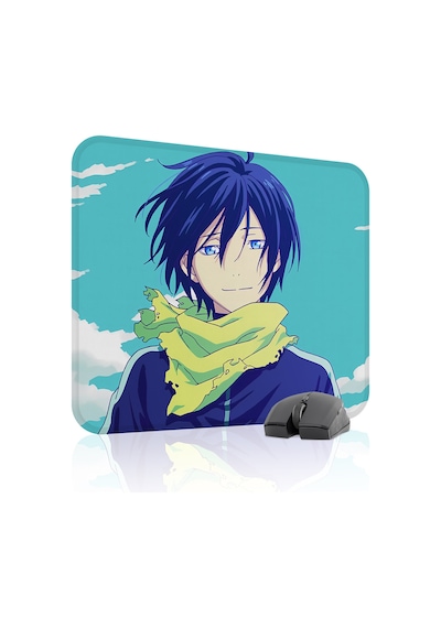 Noragami Kaymaz Dikişli Kauçuk Oyuncu Mousepad V4 - 48x40 Xl Gaming Mouse Pad Fare Altlığı
