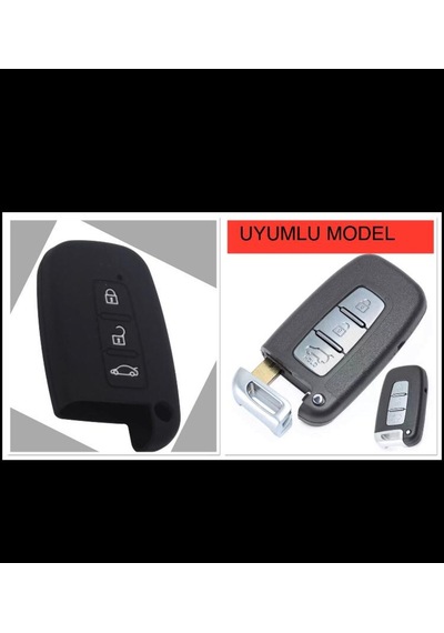 Hyundai Ix35 I 30 Silikon Anahtar Koruma Kılıfı Sustasız Model (483654685)