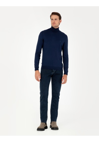 Pierre Cardin Erkek Açık Lacivert Kazak /triko 50296602-vr059 Açık Lacivert