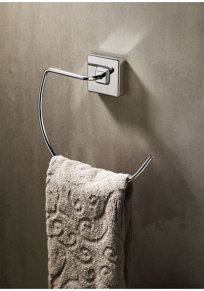 Krom Havlu Askılığı - Güçlü Yapışkanlı - Banyo Ve Mutfak Için Şık Ve Fonksiyonel Tasarım Bej Diğer