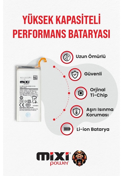 Samsung Galaxy J6 J8 A6 Uyumlu Tam Kapasite Batarya 1 Yıl