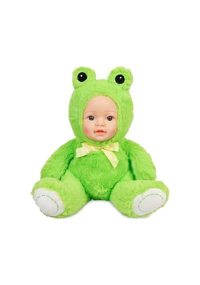 Halley Oyuncak Bebek Yüz Peluş Oyuncaklar - Yeşil