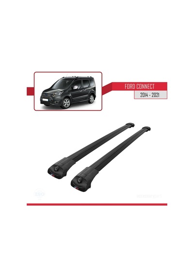 Ford Connect 2014-2021 Arası İle Uyumlu Ace-1 Ara Atkı Tavan Barı Siyah