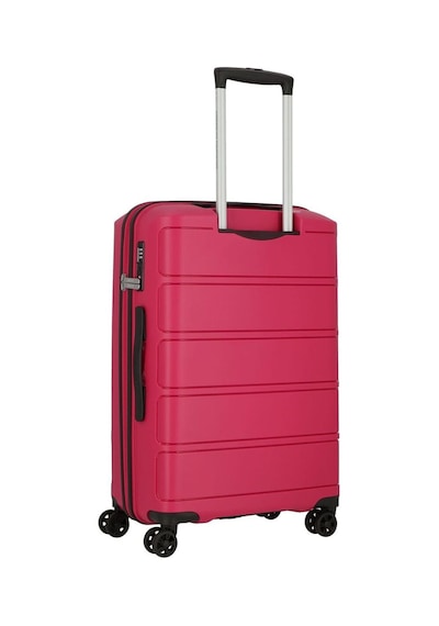 American Tourister Summer Splash 3'lü Valiz Seti, Tsa Kilitli, 4 Tekerlekli Pembe