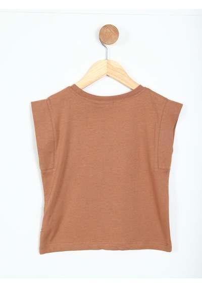 Xo Kids Kız Çocuk Tişört 5-9 Yaş 36011 Kahverengi