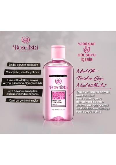 Roselista Gül Misel Suyu 250 ML