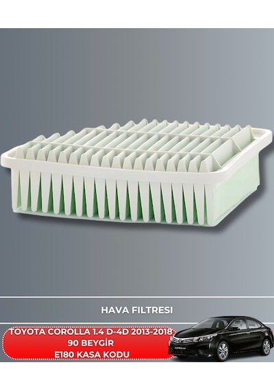 Toyota Corolla 1.4 D-4d 2013-2014-2015-2016-2017-2018 90 Beygir Filtre - Yağ Bakım Seti