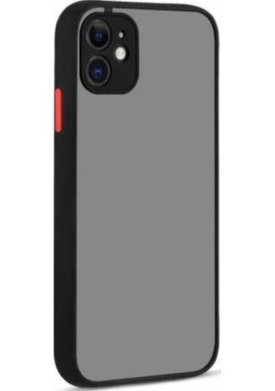 Apple Uyumlu  iPhone 12 Mini Kılıf Zore Hux Düğme Ve Kapak Zıt Renk Kılıf