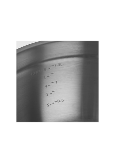 Cıklıd Çelik Saklama Kabı Seti, Paslanmaz Çelik, 3'lü Set Metal