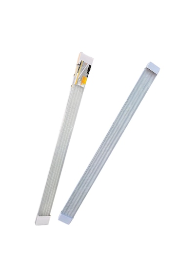 Cata Ct-2479 Led Bant Armatür, Kristal, 120w, 120cm, 4 Sıra Led, Yatay Montaj Şeffaf/amber