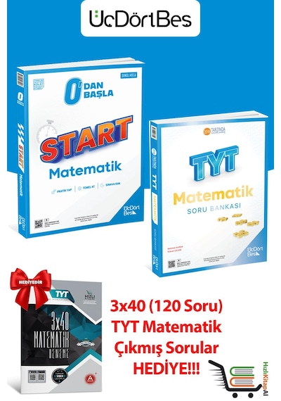 Hediyeli Matemetik Soru Bankası Seti 3 Kaynak