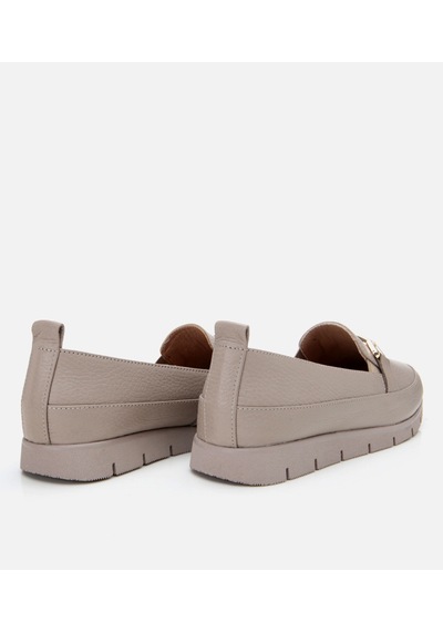 Hotiç Kadın Deri Vizon Tokalı Loafer