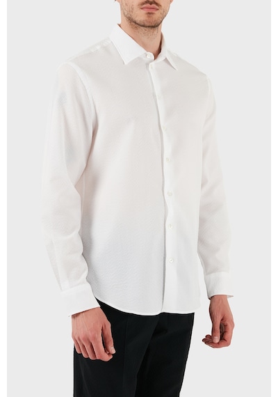 Emporio Armani Pamuklu Regular Fit Uzun Kollu Gömlek Erkek Gömlek Em000099 Te14192 U0002 Beyaz Emporio Armani Pamuklu Regular Fit Uzun Kollu Gömlek Erkek Gömlek Em000099 Te14192 U0002 Beyaz